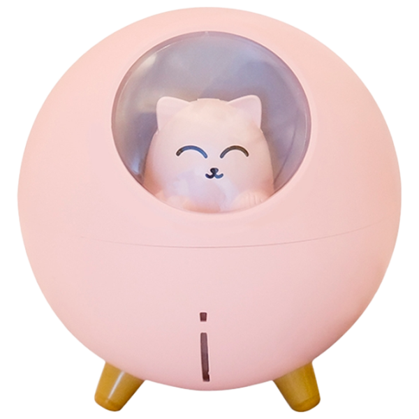 Umidificator de aer Cute Cat WT-TX5 Cu aburi/ Pink photo 1
