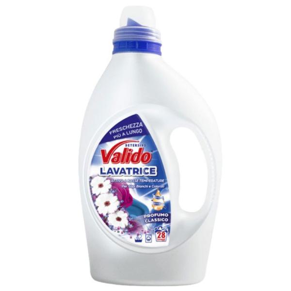Gel de spălare Valido Profumo Classico 1.3 kg 1.3l Număr spălări: 28 photo 1 Gel de spălare Valido Profumo Classico 1.3 kg 1.3l Număr spălări: 28 photo 1
