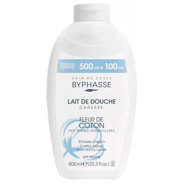 Gel de duș Byphasse Floarea de bumbac Pentru ea photo 1
