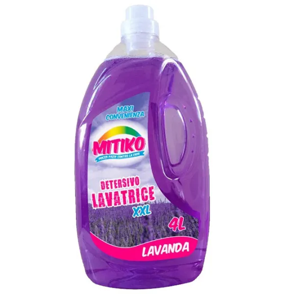 Gel de spălare Mitiko Detersivo Lavatrice Lavanda 4 kg 4l Număr spălări: 80 photo 1 Gel de spălare Mitiko Detersivo Lavatrice Lavanda 4 kg 4l Număr spălări: 80 photo 1