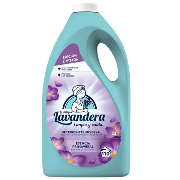 Gel de spălare La Antigua Lavandera 4.95 kg 4.95l Număr spălări: 110 photo 1 Gel de spălare La Antigua Lavandera 4.95 kg 4.95l Număr spălări: 110 photo 1