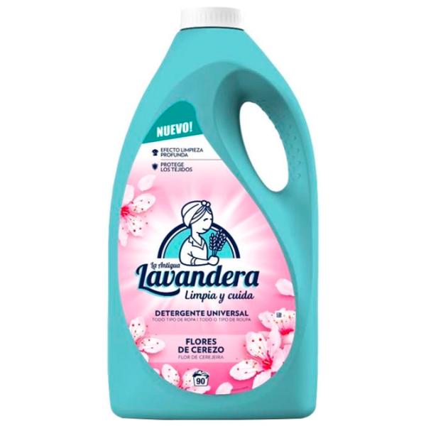 Gel de spălare La Antigua Lavandera Flores de Cerezo 4.5 kg 4.5l Număr spălări: 90 photo 1