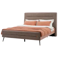 Кровать Dogtas Larina 160 x 200 см/ ЛДСП/ Коричневый