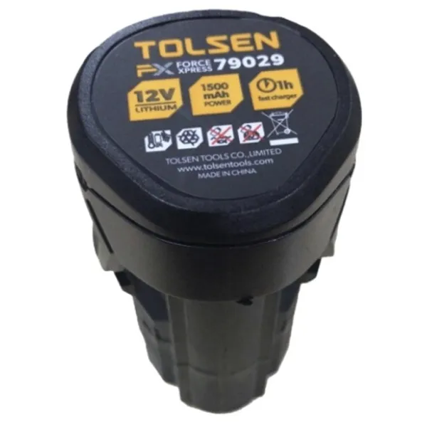 Аккумулятор для инструментов Tolsen 79029 Li-Ion/ 1.5 Ач/ 12 В photo 1