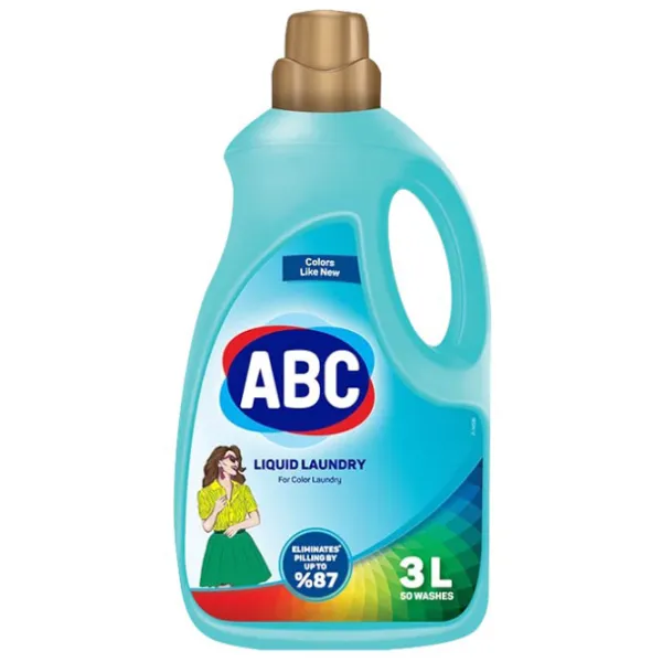 Gel de spălare ABC Liquid Laundry 3 kg 3l Număr spălări: 50 photo 1