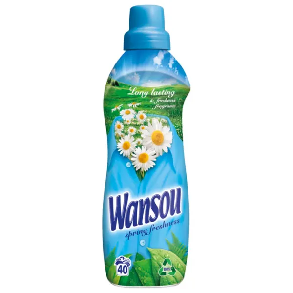 Кондиционер для белья Wansou Весенняя свежесть 1л Количество стирок: 40 photo 1 Кондиционер для белья Wansou Весенняя свежесть 1л Количество стирок: 40 photo 1