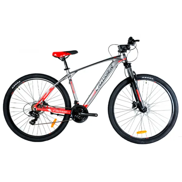 Bicicletă Crosser QUICK 29" 17.5" Aluminiu/ Gray Red photo 1