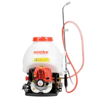 Опрыскиватель Hecht 433 бензиновая/ Белый