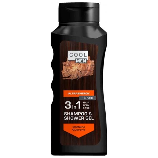 Șampon Cool Men Ultraenergy+Sport 400 ml photo 1 Șampon Cool Men Ultraenergy+Sport 400 ml photo 1