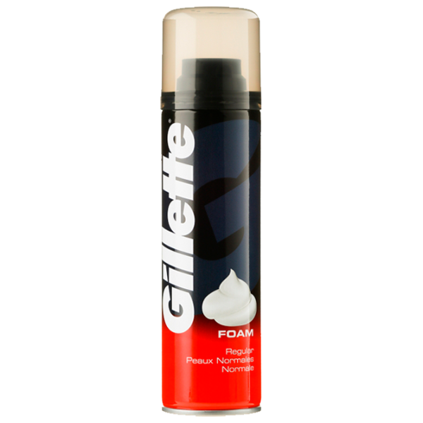 Spumă de ras Gillette Regular 0.2l photo 1