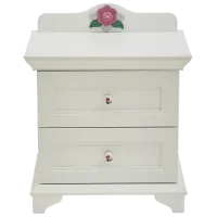 Тумбочки Dogtas Secret Garden 63см x 51см x 41см/ ЛДСП/ White