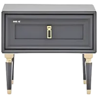 Noptiere Dogtas Lorenta 46.7 x 53.8 x 44.5/ MDF/ Antracite