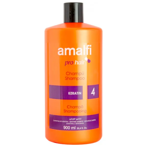 Шампунь Amalfi Professional Keratin 900 мл photo 1