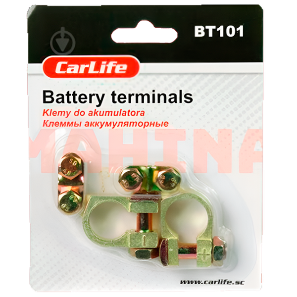 Клеммы для проводов Carlife BT101  photo 1 Клеммы для проводов Carlife BT101  photo 1