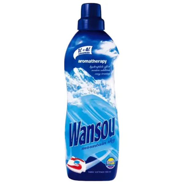 Кондиционер для белья Wansou Горная Свежесть 1л Количество стирок: 40 photo 1 Кондиционер для белья Wansou Горная Свежесть 1л Количество стирок: 40 photo 1
