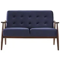 Диван Dogtas Nadia (3120011257) Велюр/ Темно-синий