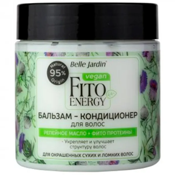 Balsam Belle Jardin Ulei de brusture și proteine ​​​​de mătase 450 ml photo 1