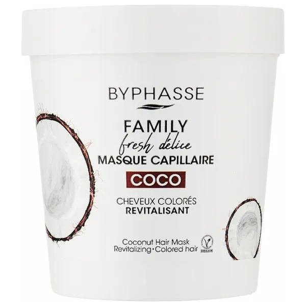 Маска для волос Byphasse Family Fresh Delice 250 мл photo 1 Маска для волос Byphasse Family Fresh Delice 250 мл photo 1