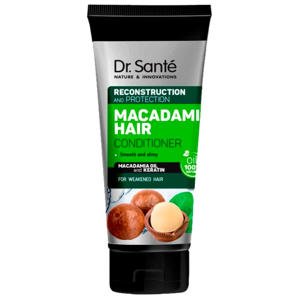 Кондиционер для волос Dr.Sante Macadamia Hair 200 мл photo 1 Кондиционер для волос Dr.Sante Macadamia Hair 200 мл photo 1