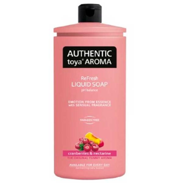 Săpun lichid Authentic toya Aroma 8595025832559 600 ml photo 1 Săpun lichid Authentic toya Aroma 8595025832559 600 ml photo 1
