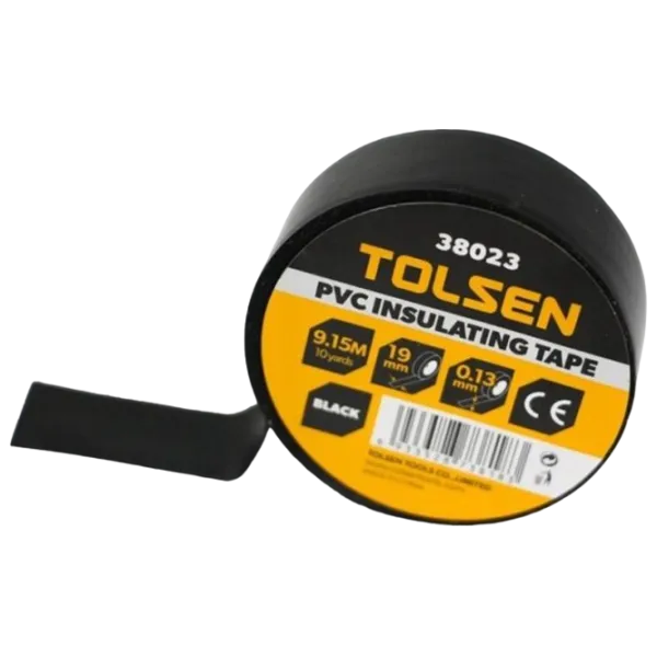 Bandă izolantă Tolsen 38023 PVC photo 1 Bandă izolantă Tolsen 38023 PVC photo 1
