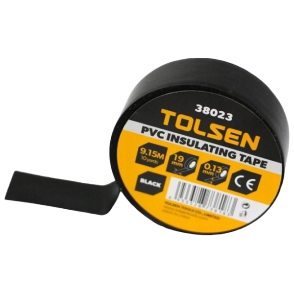 Bandă izolantă Tolsen 38023 PVC photo 1 Bandă izolantă Tolsen 38023 PVC photo 1
