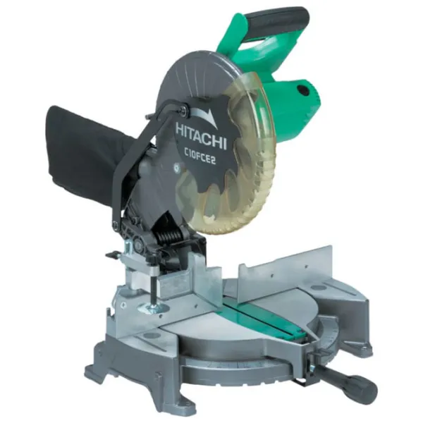 Fierăstrău pentru tăieri înclinate Hitachi C10FCE2 255 mm/ Green photo 1