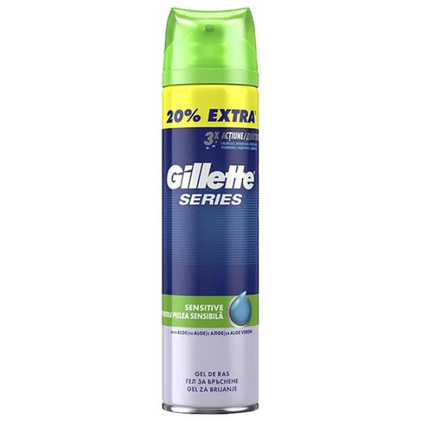 Spumă de ras Gillette Sensitive Aloe Vera 0.24l photo 1