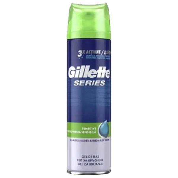 Spumă de ras Gillette Series Sensitive Skin 0.2l photo 1