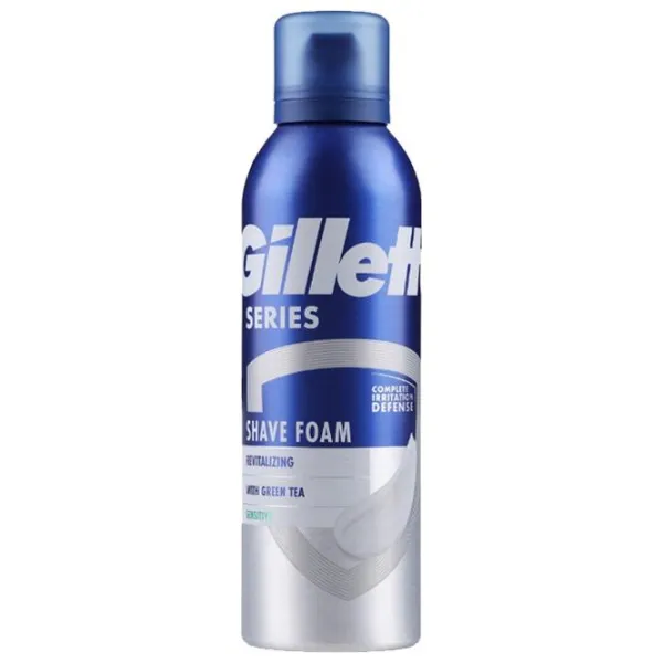 Spumă de ras Gillette Series Revitalizing 0.2l photo 1