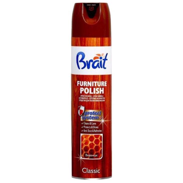 Полироль pentru mobilă Brait Classic Beeswax 5908241708646 pentru a adăuga strălucire photo 1