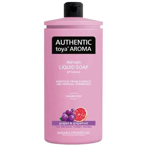 Săpun lichid Authentic toya Aroma 8595025832573 600 ml photo 1 Săpun lichid Authentic toya Aroma 8595025832573 600 ml photo 1