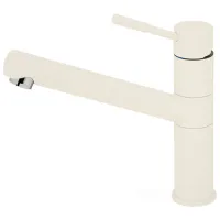 Смеситель для кухни Elleci Teseo 62 Bianco Antico однорычажный/ поворотный/ Латунь/ Кремовый