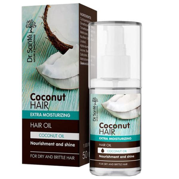 Ulei pentru păr Dr.Sante Coconut Hair 50 ml photo 1 Ulei pentru păr Dr.Sante Coconut Hair 50 ml photo 1
