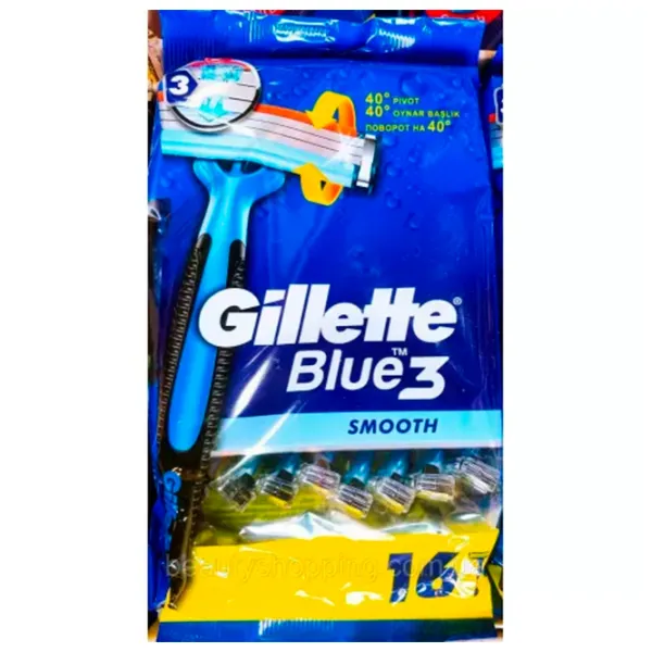 Aparate de ras clasice Gillette Blue 3 Smooth Pentru el photo 1