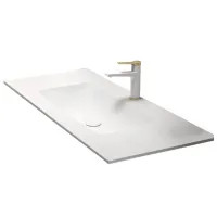 Lavoar Elleci Deciso 80 Dreptunghiular/ deasupra blatului/ White