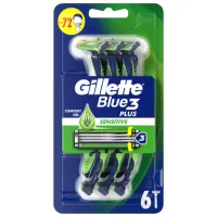 Aparate de ras clasice Gillette Blue 3 Plus Sensitive Pentru el