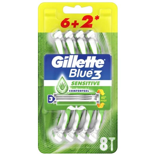 Aparate de ras clasice Gillette Blue 3 Plus Sensitive Pentru el photo 1
