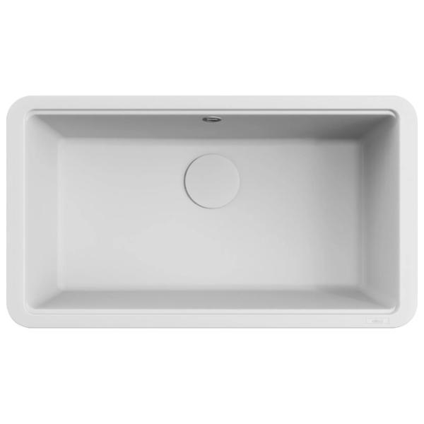 Lavoar Elleci Globe 910 Dreptunghiular/ deasupra blatului/ White photo 1