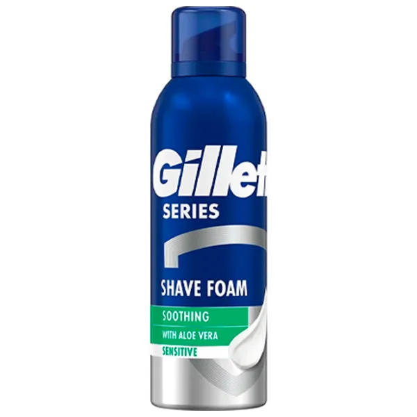 Spumă de ras Gillette Series Shave Foam 0.2l photo 1