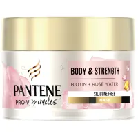 Mască pentru păr Pantene Pro-V Miracles Body & Strength 160 ml