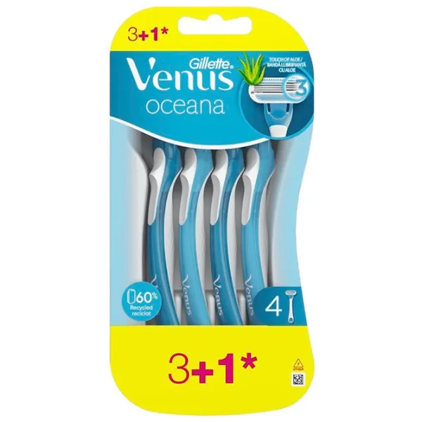 Aparate de ras clasice Gillette Venus Oceana 3 Pentru ea photo 1