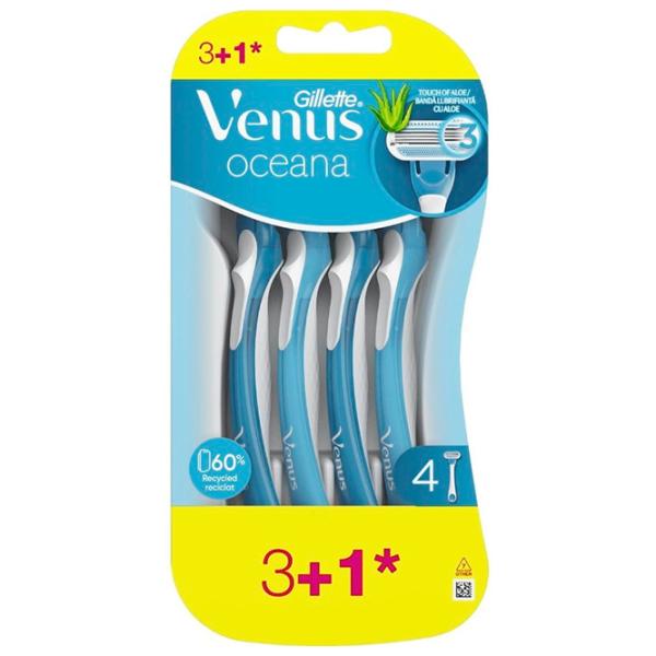 Aparate de ras clasice Gillette Venus Oceana 3 Pentru ea photo 1
