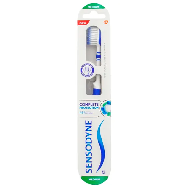 Periuță de dinți Sensodyne Complete Protection Medium 1 photo 1