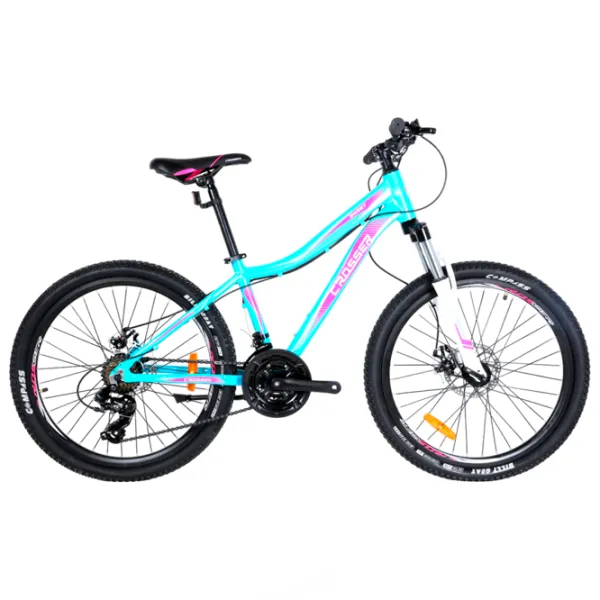 Bicicletă Crosser Sweet 26" 13" Aluminiu/ Blue Pink photo 1