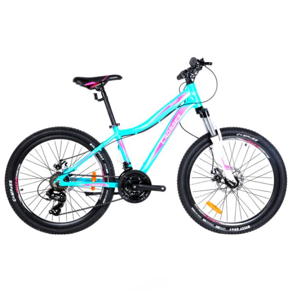 Bicicletă Crosser Sweet 26" 13" Aluminiu/ Blue Pink photo 1
