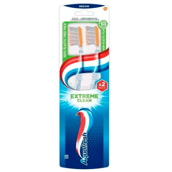 Periuță de dinți Aquafresh Extreme Clean Medium 2 photo 1