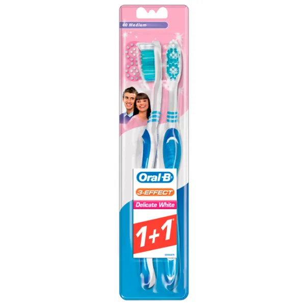 Periuță de dinți Oral-B Delicate White Effect 40 2 photo 1