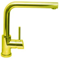 Baterie pentru bucătărie Alveus Fluid Monarch mono comandă/ pivotantă/ Alamă/ Gold