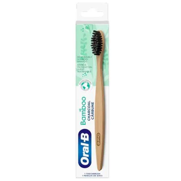 Periuță de dinți Oral-B Bamboo Charcoal 1 photo 1